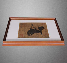 高明书画装裱配框服务案例